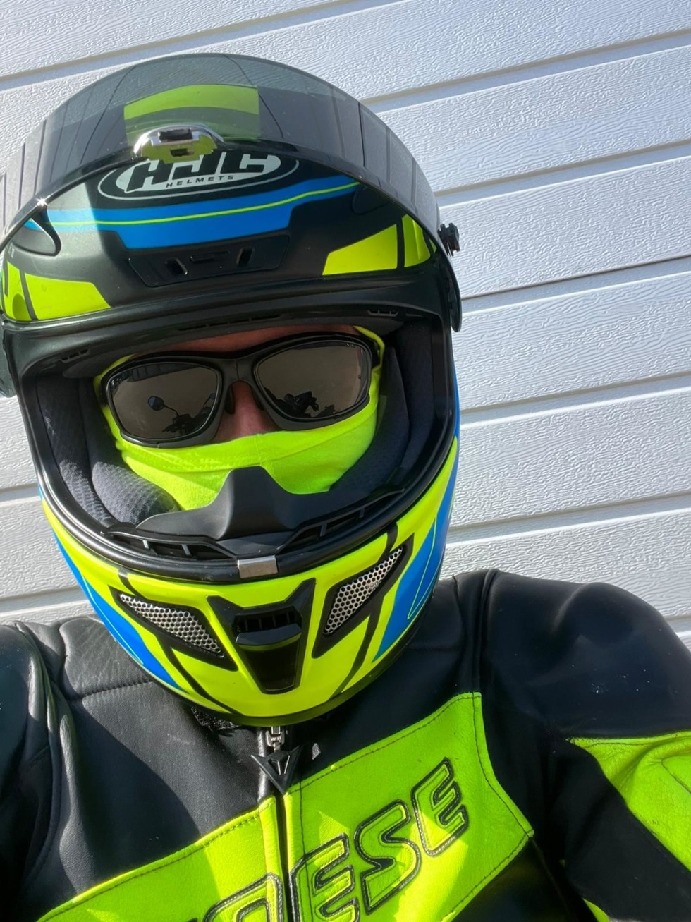 Hannes Mathes mit Sturzhelm