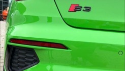 Fahrschulwagen Audi im Detail hinten links